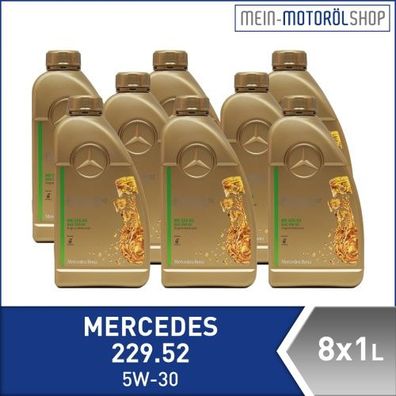 Mercedes 5W-30 229.52 8x1 Liter