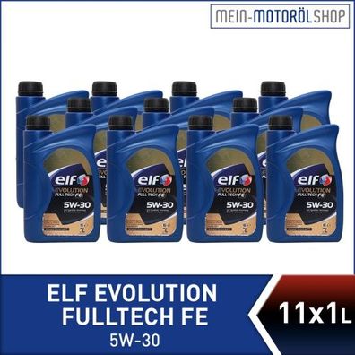 Elf Evolution Fulltech FE 5W-30 11x1 Liter