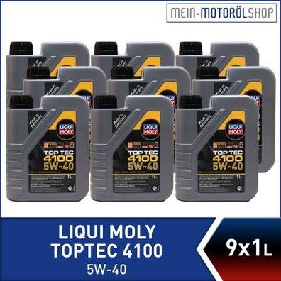 Liqui Moly Top Tec 4100 5W-40 9x1 Liter