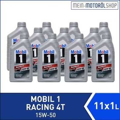 Mobil 1 Racing 4T 15W-50 11x1 Liter