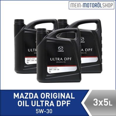 Mazda Original Oil Ultra DPF 5W-30 3x5 Liter