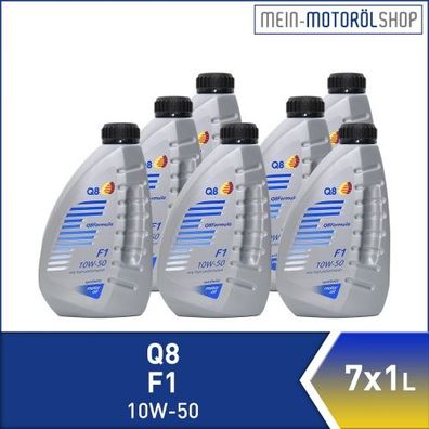 Q8 F1 10W-50 7x1 Liter