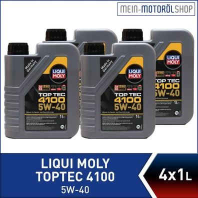 Liqui Moly Top Tec 4100 5W-40 4x1 Liter