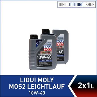 Liqui Moly MoS2 Leichtlauf 10W-40 2x1 Liter