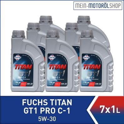 Fuchs Titan GT1 Pro C-1 5W-30 7x1 Liter