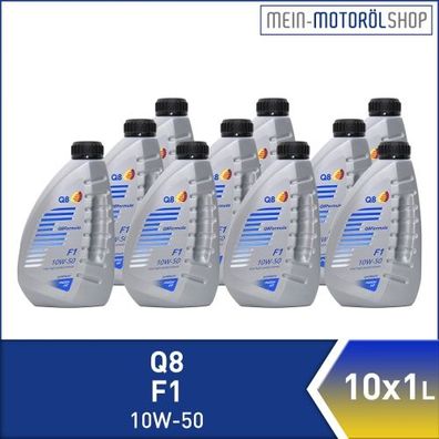 Q8 F1 10W-50 10x1 Liter
