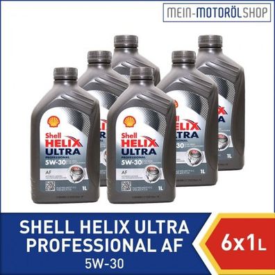 Shell Helix Ultra Professional AF 5W-30 6x1 Liter