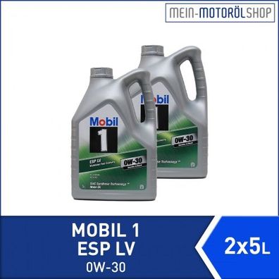 Mobil 1 ESP LV 0W-30 2x5 Liter