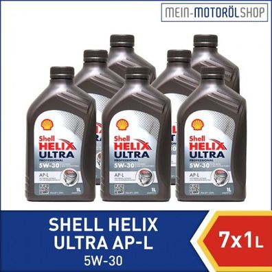 Shell Helix Ultra Professional AP-L 5W-30 7x1 Liter
