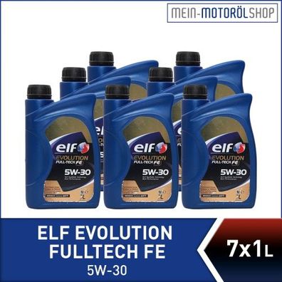 Elf Evolution Fulltech FE 5W-30 7x1 Liter