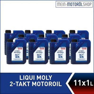 Liqui Moly 2-Takt-Motoroil 11x1 Liter