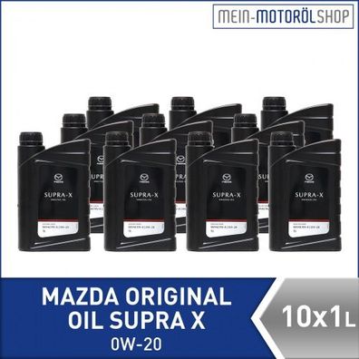 Mazda Original Oil SUPRA X 0W-20 10x1 Liter