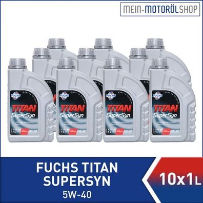 Fuchs Titan Supersyn 5W-40 10x1 Liter