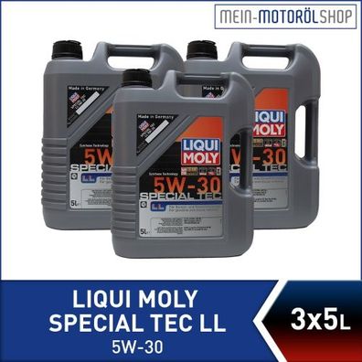 Liqui Moly Special Tec LL 5W-30 3x5 Liter