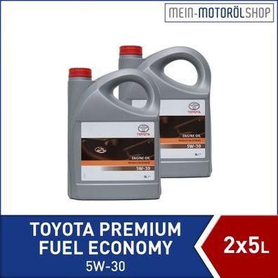 Toyota Premium Fuel Economy 5W-30 C2 2x5 Liter
