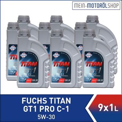 Fuchs Titan GT1 Pro C-1 5W-30 9x1 Liter