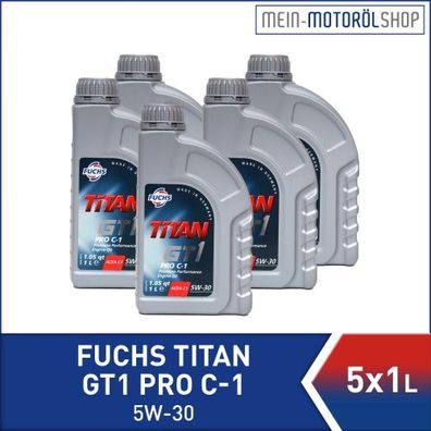 Fuchs Titan GT1 Pro C-1 5W-30 5x1 Liter