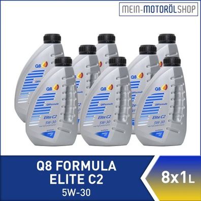 Q8 F Elite C2 5W-30 8x1 Liter