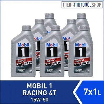 Mobil 1 Racing 4T 15W-50 7x1 Liter