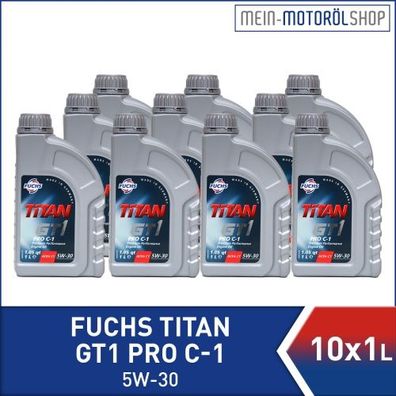 Fuchs Titan GT1 Pro C-1 5W-30 10x1 Liter