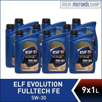 Elf Evolution Fulltech FE 5W-30 9x1 Liter