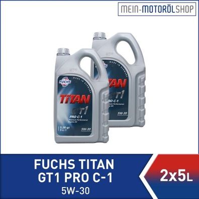 Fuchs Titan GT1 Pro C-1 5W-30 2x5 Liter
