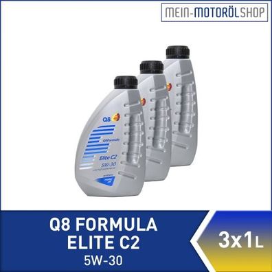 Q8 F Elite C2 5W-30 3x1 Liter
