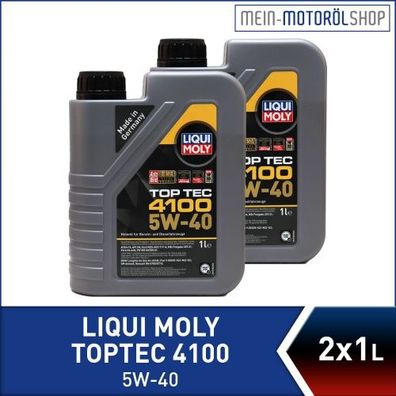 Liqui Moly Top Tec 4100 5W-40 2x1 Liter