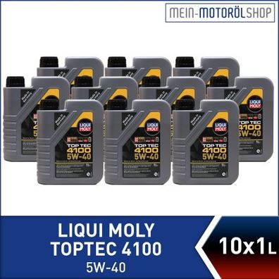 Liqui Moly Top Tec 4100 5W-40 10x1 Liter