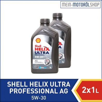 Shell Helix Ultra Professional AG 5W-30 2x1 Liter