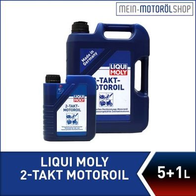 Liqui Moly 2-Takt-Motoroil 5 + 1 Liter