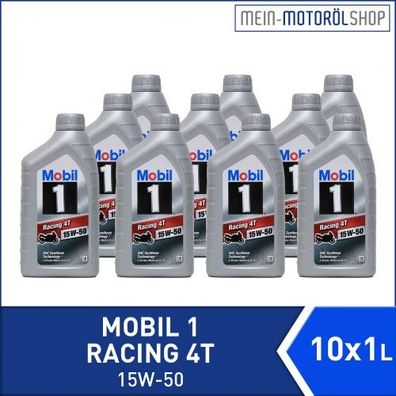 Mobil 1 Racing 4T 15W-50 10x1 Liter
