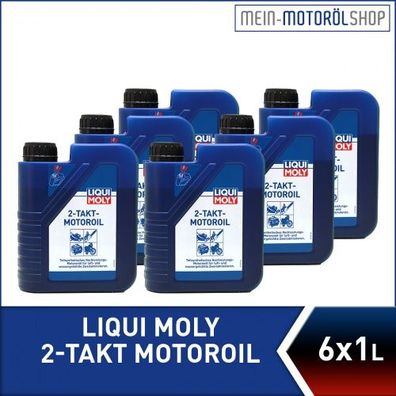 Liqui Moly 2-Takt-Motoroil 6x1 Liter