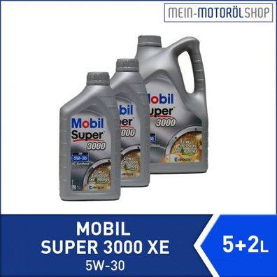 Mobil Super 3000 XE 5W-30 5 + 2 Liter