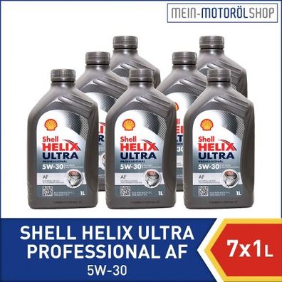 Shell Helix Ultra Professional AF 5W-30 7x1 Liter