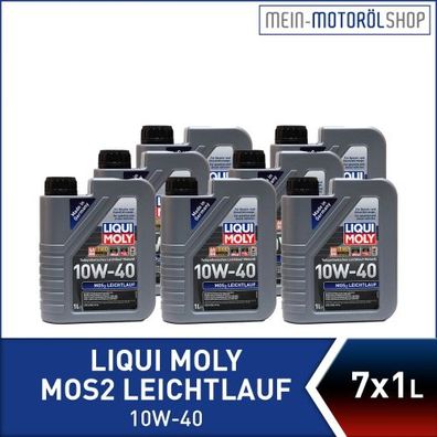 Liqui Moly MoS2 Leichtlauf 10W-40 7x1 Liter