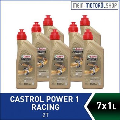 Castrol Power 1 Racing 2T 7x1 Liter