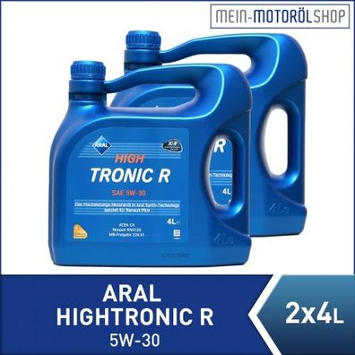 Aral HighTronic R 5W-30 2x4 Liter