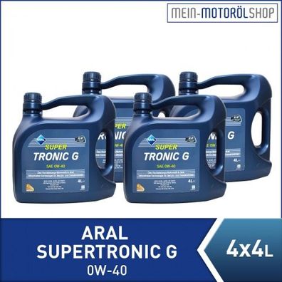 Aral SuperTronic G 0W-40 4x4 Liter