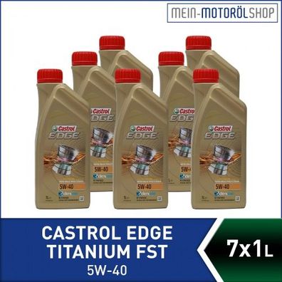 Castrol Edge Fluid Titanium 5W-40 7x1 Liter
