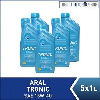 Aral Tronic 15W-40 5x1 Liter