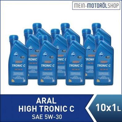 Aral HighTronic C 5W-30 10x1 Liter