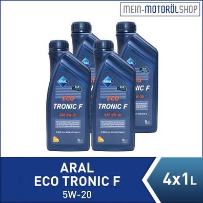 Aral EcoTronic F 5W-20 4x1 Liter