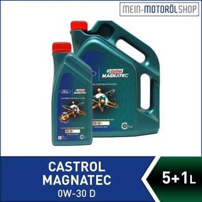 Castrol Magnatec 0W-30 D 5 + 1 Liter