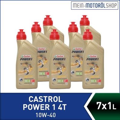 Castrol Power 1 4T 10W-40 7x1 Liter