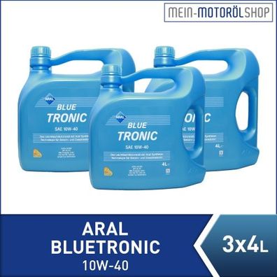 Aral BlueTronic 10W-40 3x4 Liter