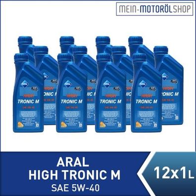 Aral HighTronic M 5W-40 12x1 Liter