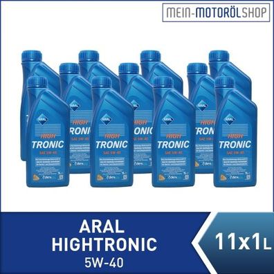 Aral HighTronic 5W-40 11x1 Liter