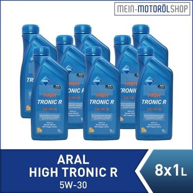 Aral HighTronic R 5W-30 8x1 Liter