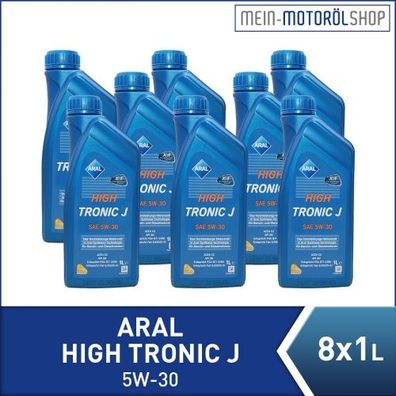 Aral HighTronic J 5W-30 8x1 Liter